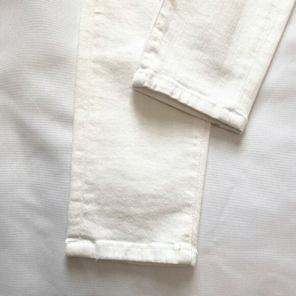 FRAME DENIM LE SKINNY DE JEANNE IN WHITE - Picture 7 of 8